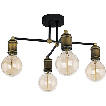 

Lustr na tyči RETRO 4xE27/60W/230V
