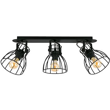 

Bodové svítidlo ALANO BLACK 3xE27/60W/230V