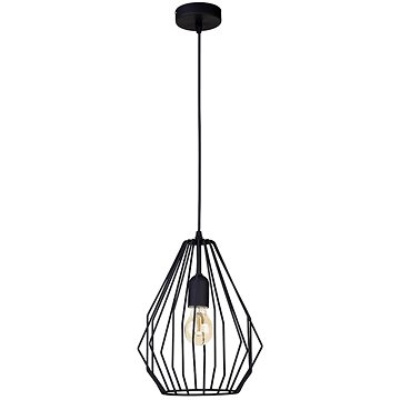 

Lustr na lanku BRYLANT BLACK 1xE27/60W/230V