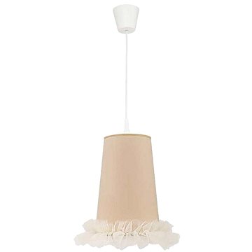 

Dětský lustr na lanku BALLET 1xE27/40W/230V béžová