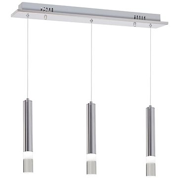

LED Lustr na lanku ICE 3xLED/5W/230V