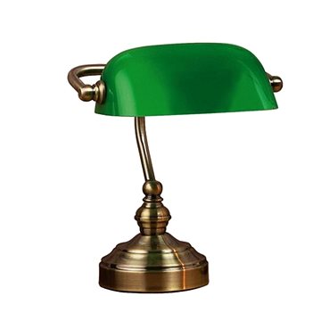 Markslöjd 105930 - Stolní lampa BANKERS 1xE14/40W/230V