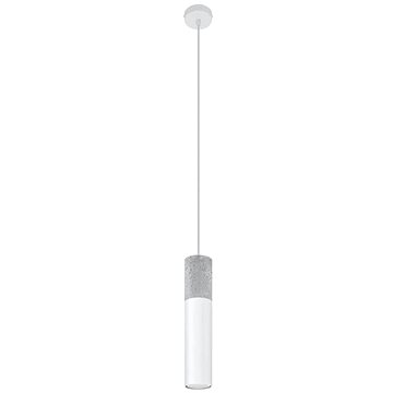 

Lustr na lanku BORGIO 1xGU10/40W/230V beton/kov bílá