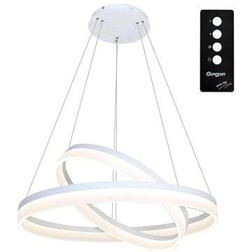 

LED Lustr na lanku RING s dálkovým ovladačem LED/60W/230V