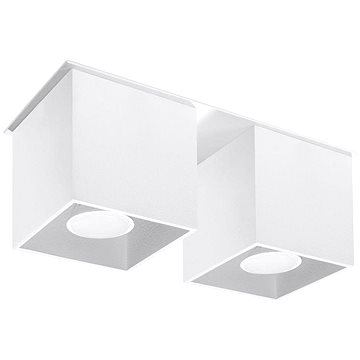 

Stropní svítidlo QUAD 2 2xGU10/40W/230V bílá