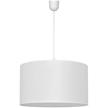 

Lustr na lanku ALBA 1xE27/60W/230V pr. 45 cm bílá
