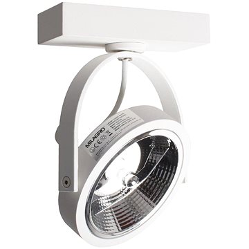 

Nástěnné bodové svítidlo LUGAR 1xAR111 - GU10/25W/230V