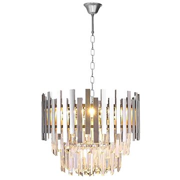 

Křišťálový lustr na řetězu ASPEN 6xE14/40W/230V