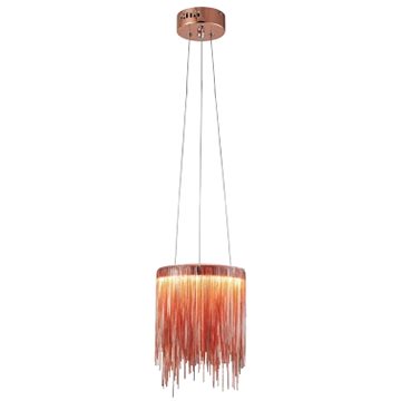 

LED Lustr na lanku CASCATA COPPER LED/54W/230V
