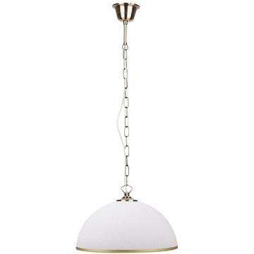

Lustr na řetězu SUGAR 1xE27/60W/230V bílá/zlatá