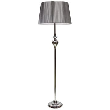 

Stojací lampa GILLENIA 1xE27/60W/230V stříbrná