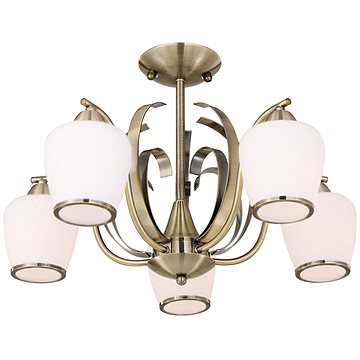 

Lustr na tyči OPERA 5xE27/60W/230V
