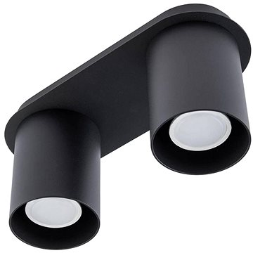 

Bodové svítidlo CREEP 2xGU10/25W/230V černá