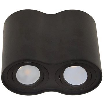 

Bodové svítidlo SIROCO 2xGU10/30W/230V černá