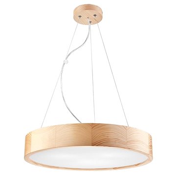

Lustr na lanku NATURAL 3xE27/60W/230V o 47 cm borovice