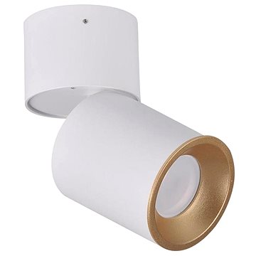 

Bodové svítidlo NIXA 1xGU10/10W/230V bílá/zlatá