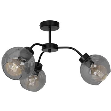 

Přisazený lustr SOFIA 3xE27/60W/230V černá