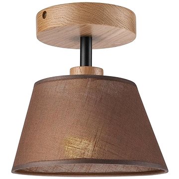 

Přisazený lustr ANTONIO 1xE14/40W/230V hnědá