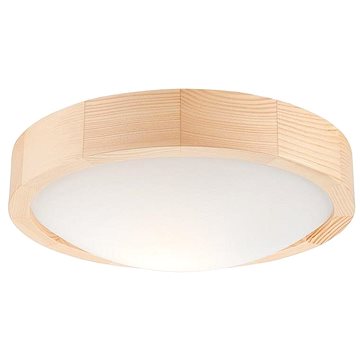 

Stropní svítidlo NATURAL SLIM 1xE27/60W/230V o 27 cm borovice
