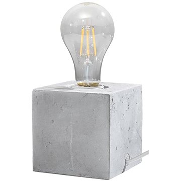 Stolní lampa ABEL 1xE27/60W/230V beton
