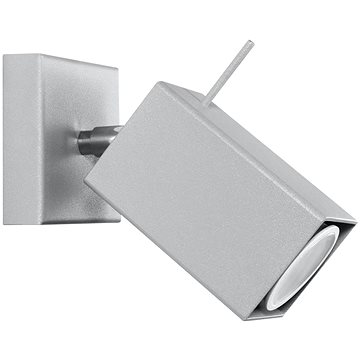 

Nástěnné bodové svítidlo MERIDA 1xGU10/40W/230V šedá