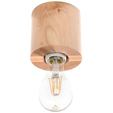 

Stropní svítidlo SALGADO 1xE27/60W/230V dřevo