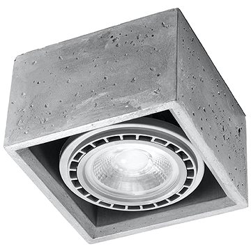

Stropní svítidlo QUATRO 1xGU10/40W/230V beton