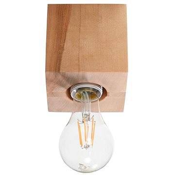 

Stropní svítidlo ABEL 1xE27/60W/230V dřevo