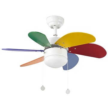 

FARO 33179 - Stropní ventilátor PALAO 1xE14/40W/230V