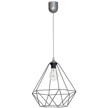 

Závěsné svítidlo BASKET 1xE27/60W/230V šedá