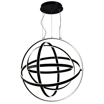 

LED Lustr na lanku COPERNICUS 1xLED/260W/230V černá