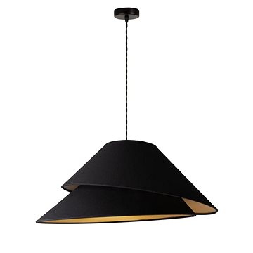 

Lustr na lanku COCO 1xE27/40W/230V černá