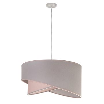 

Lustr na lanku CELLO 1xE27/40W/230V růžová