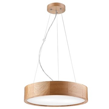 

Lustr na lanku OAK 2xE27/60W/230V dub o 37 cm