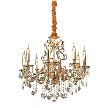 

Ideal Lux - Křišťálový lustr na lanku GIOCONDA 8xE14/40W/230V