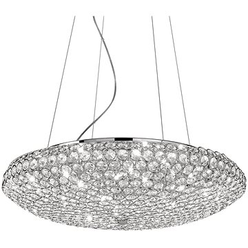 

Ideal Lux - Křišťálový lustr na lanku KING 12xG9/40W/230V