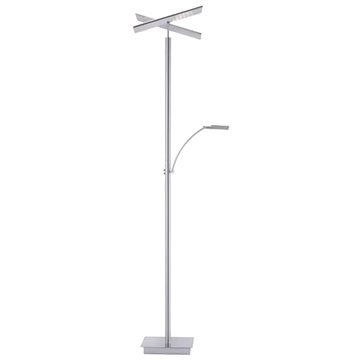 

Paul Neuhaus 687-55 - LED Stmívatelná stojací lampa ARTUR 2xLED/27W+1xLED/6W/230V