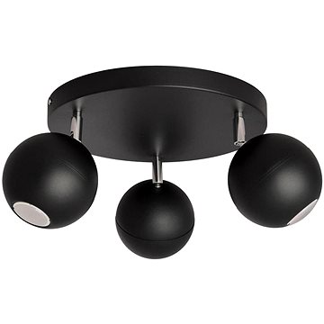 

LED Bodové svítidlo MIDWAY 3xLED/6W/230V černá