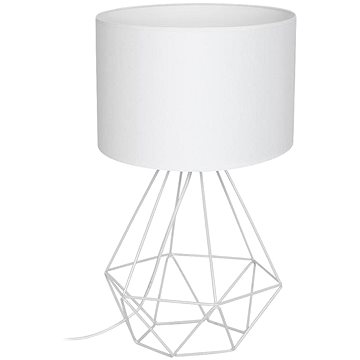 

Stolní lampa BASKET 1xE27/60W/230V bílá