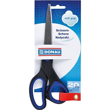 

DONAU Soft Grip 20 cm černo-modré