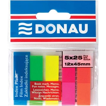 

DONAU 12 x 45 mm, 5 x 25 štítků