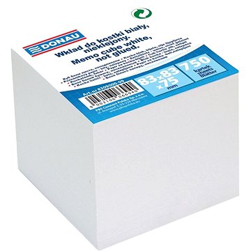 

DONAU 83 x 83 mm nelepené, bílé