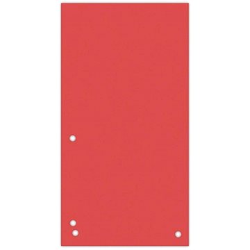 

DONAU červený, papírový, 1/3 A4, 235 x 105 mm - balení 100 ks