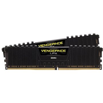 

Corsair 16GB KIT DDR4 3200MHz CL16 Vengeance LPX černá