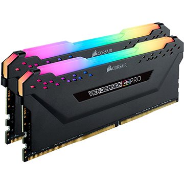 

Corsair 32GB KIT DDR4 3200MHz CL16 Vengeance RGB PRO černá