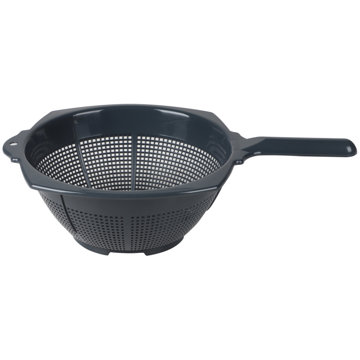 

DOCHTMANN Cedník s rukojetí plastový 38 cm modrý