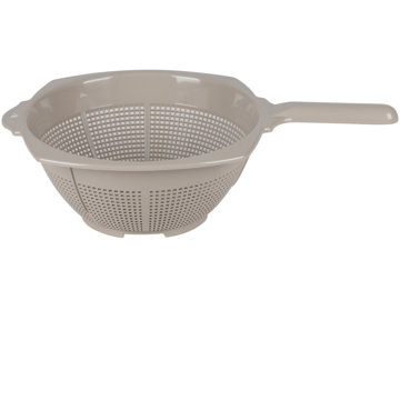 

DOCHTMANN Cedník s rukojetí plastový 38 cm béžový