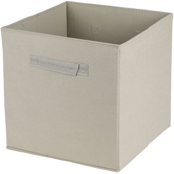 

DOCHTMANN Box do kallaxu, úložný box manšestr, béžový 31 × 31 × 31 cm