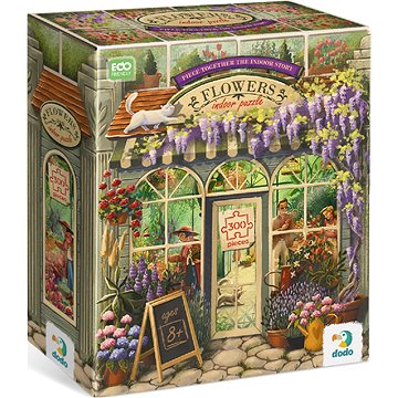 

DODO Puzzle Obchůdky: Květinářství 300 dílků