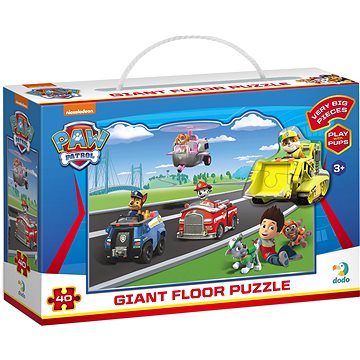 

DODO Velké podlahové puzzle Tlapková patrola 40 dílků